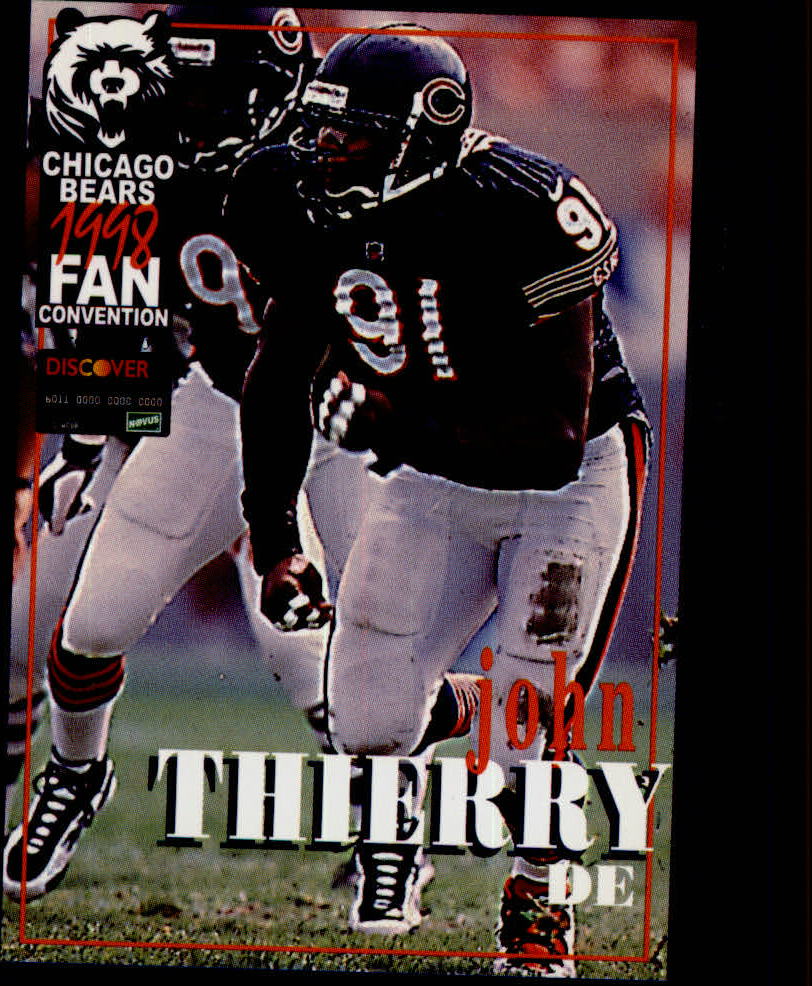 1998 Bears Fan Convention #47 John Thierry