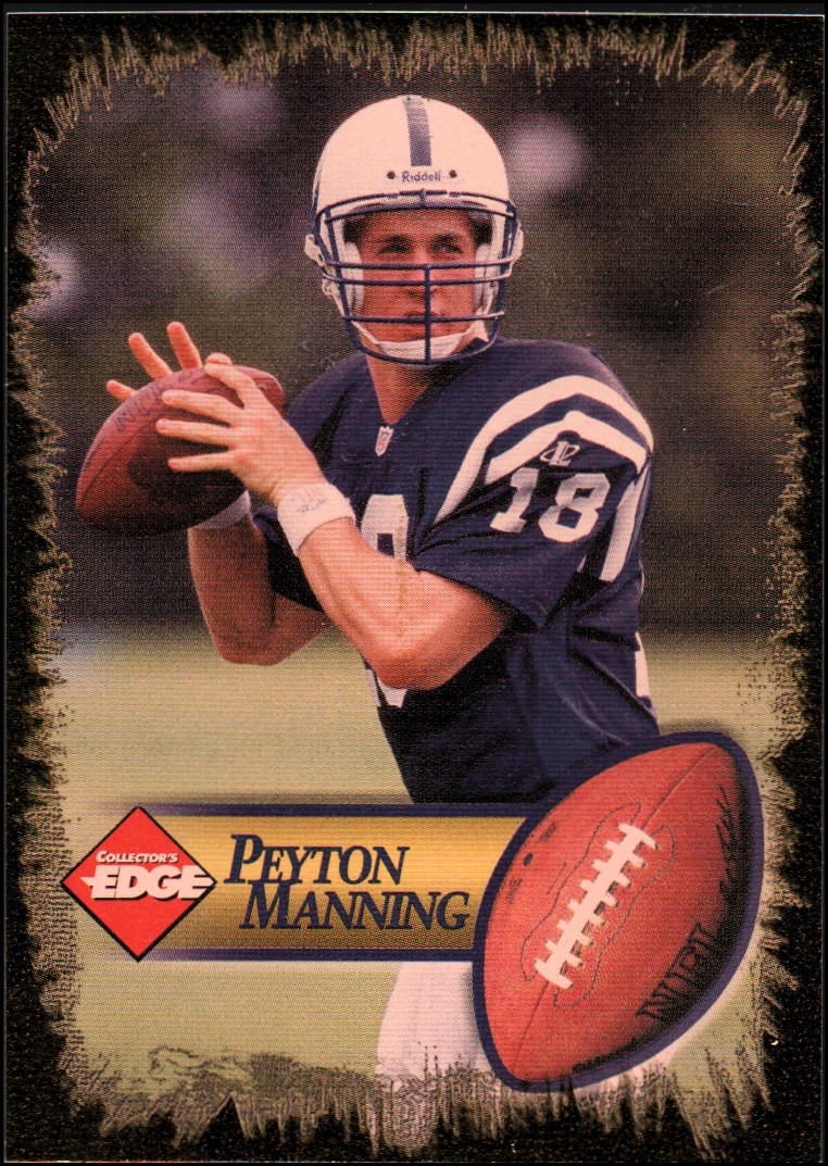 1998 Collector's Edge Peyton Manning Promos #NNO Peyton Manning FB - NM-MT