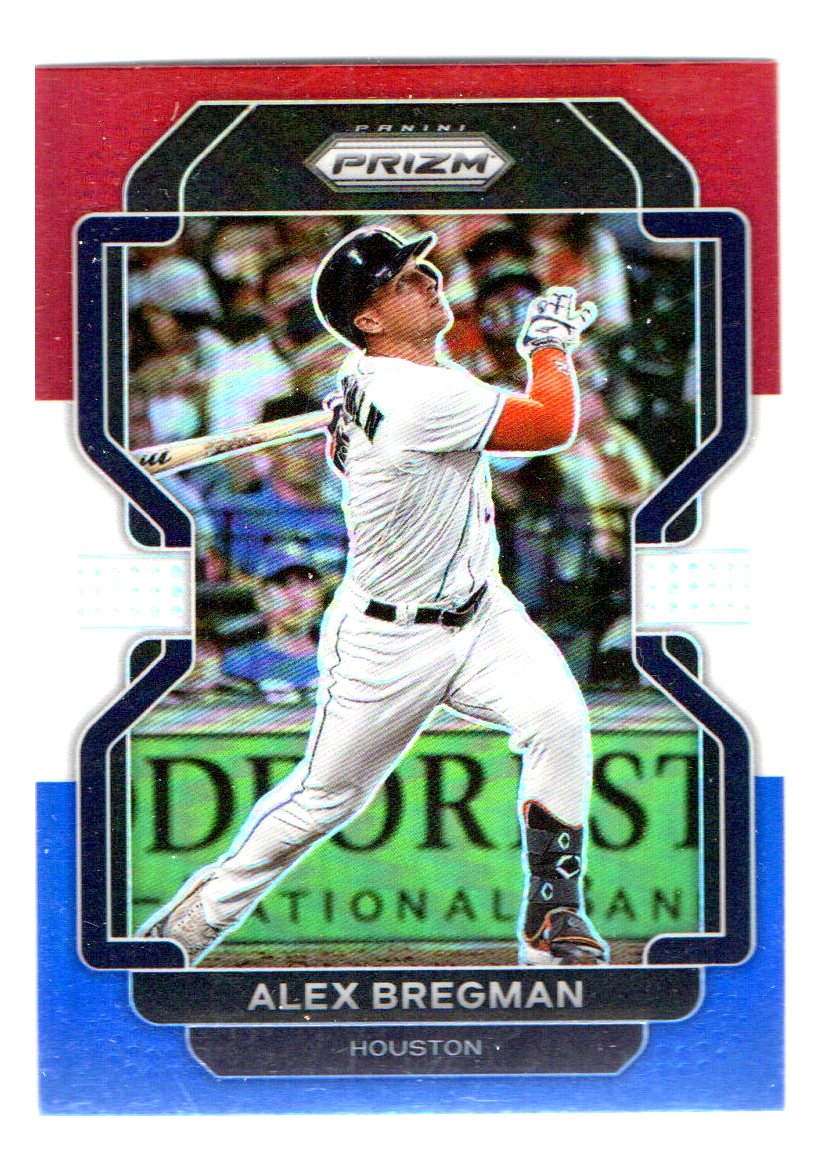 2022 Panini Prizm Alex Bregman Purple Prizm #50 Houston Astros