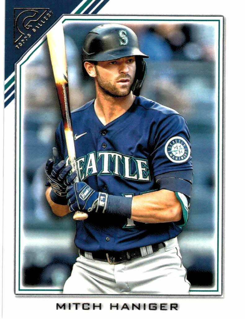  2020 TOPPS #45 MITCH HANIGER MARINERS BASEBALL