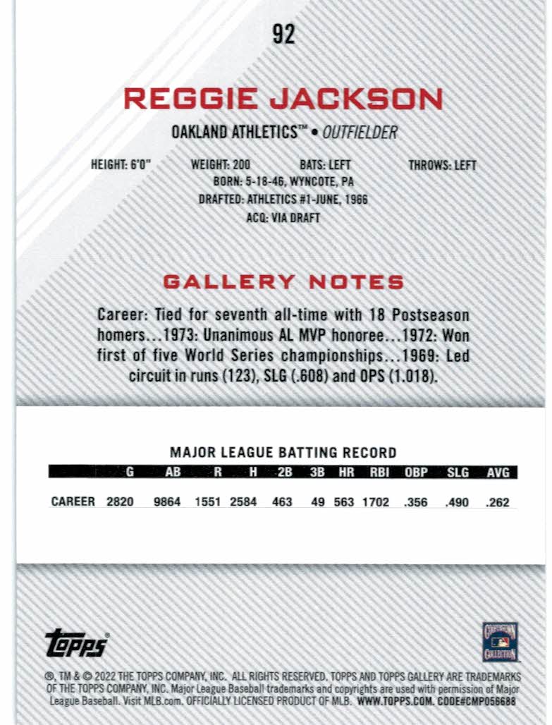 Reggie Jackson Gallery