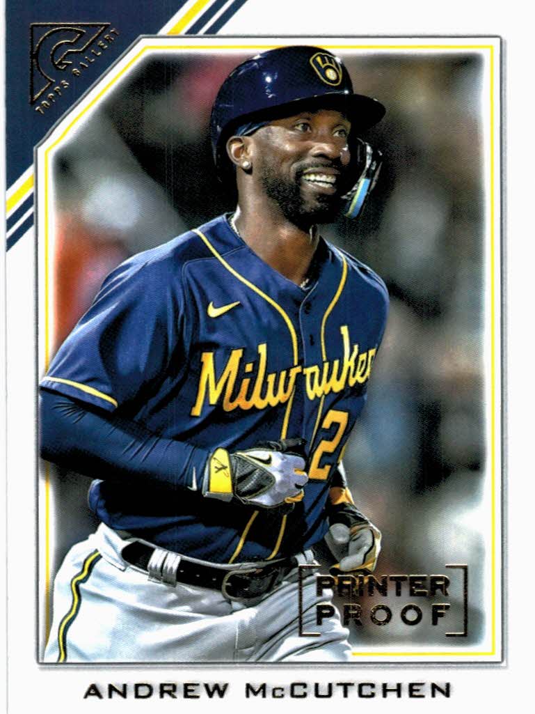 2022 Topps Milwaukee Brewers Baseball - Gallery