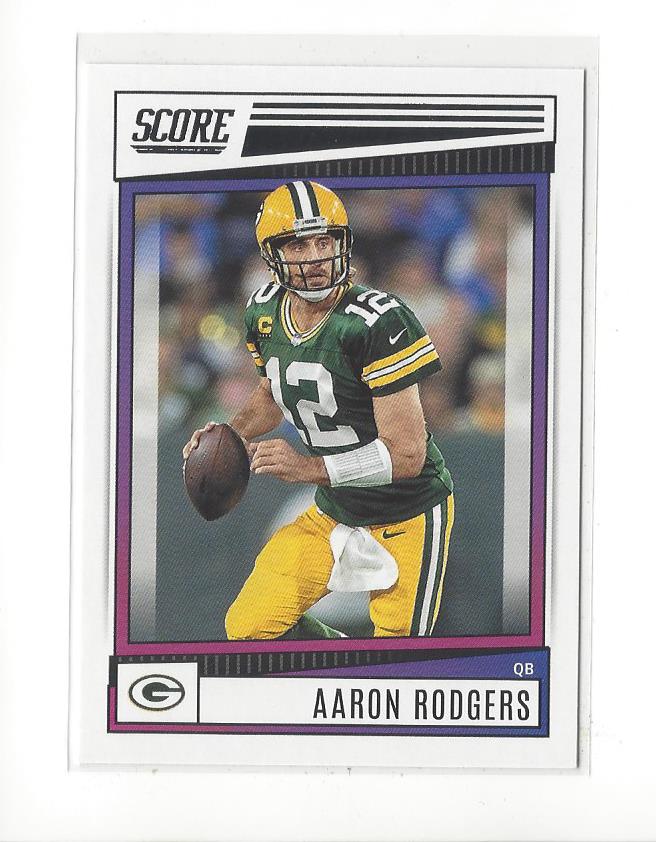 2022 Score #96 Aaron Rodgers
