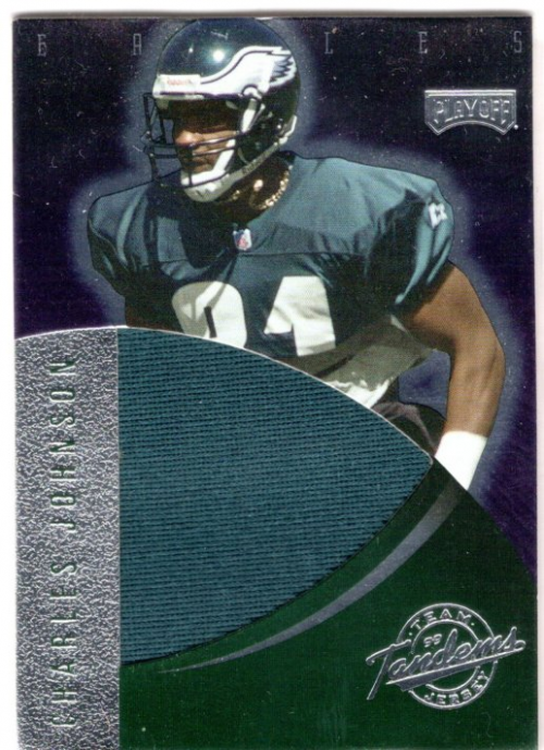 Donovan McNabb Game-Used Jersey Football Card –