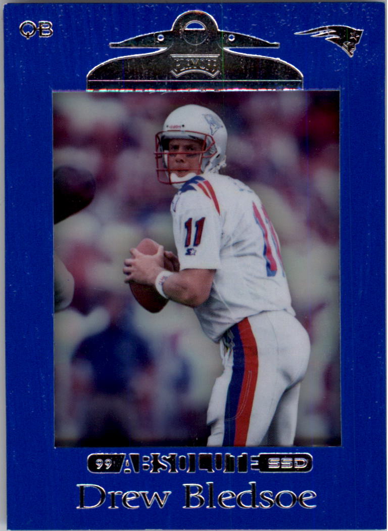 Drew Bledsoe #11 Logo 7 Football Jersey 