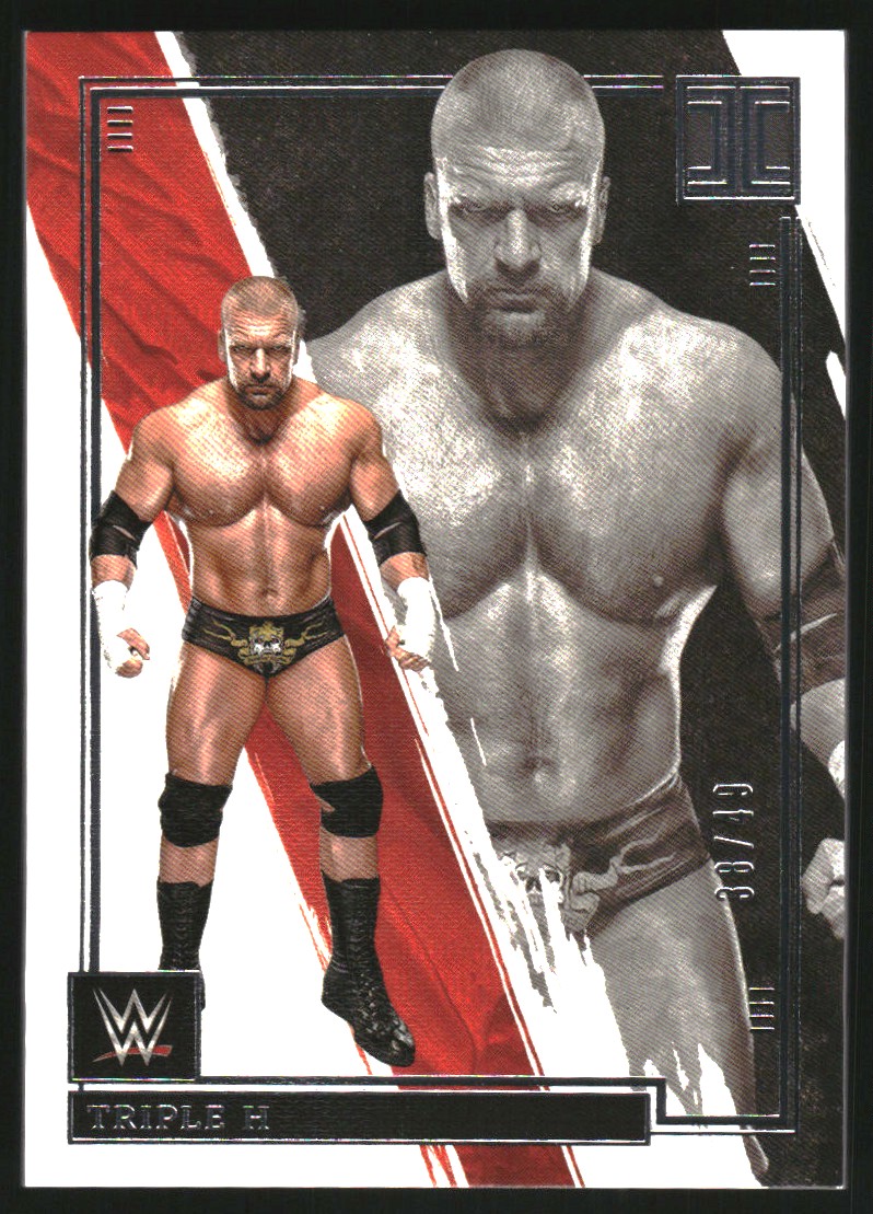 2022 Panini Impeccable WWE Silver #31 Triple H