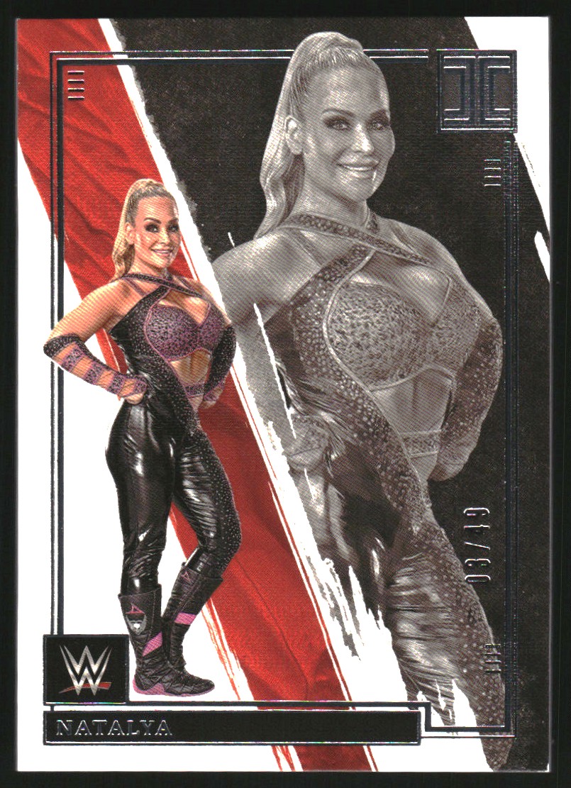 2022 Panini Impeccable WWE Silver #95 Natalya