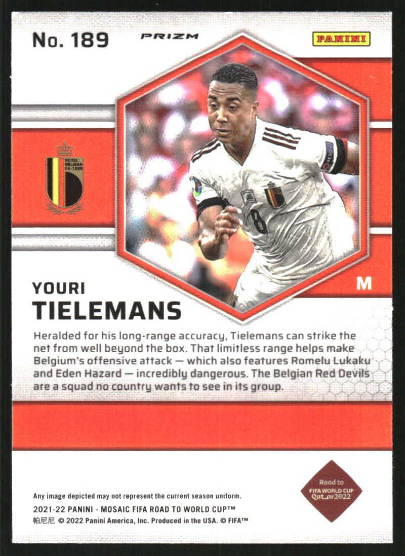 2021-22 Panini Mosaic Road to the FIFA World Cup Qatar Mosaic