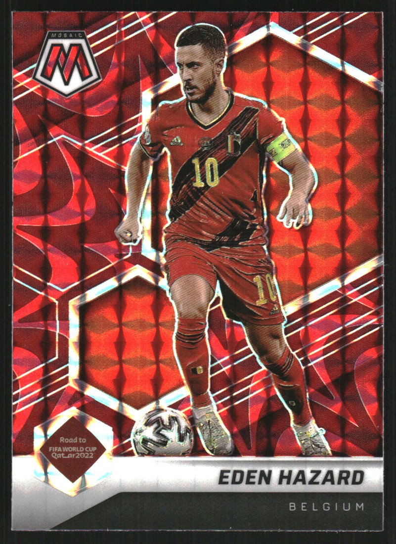 2014 Panini Prizm World Cup Signatures Eden Hazard AUTO #SEH PSA 9