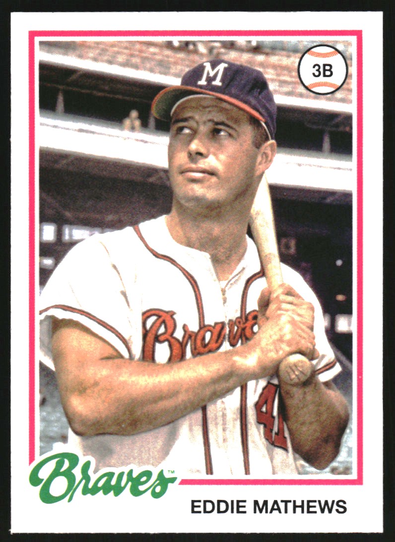 2022 Topps Archives #119 Eddie Mathews