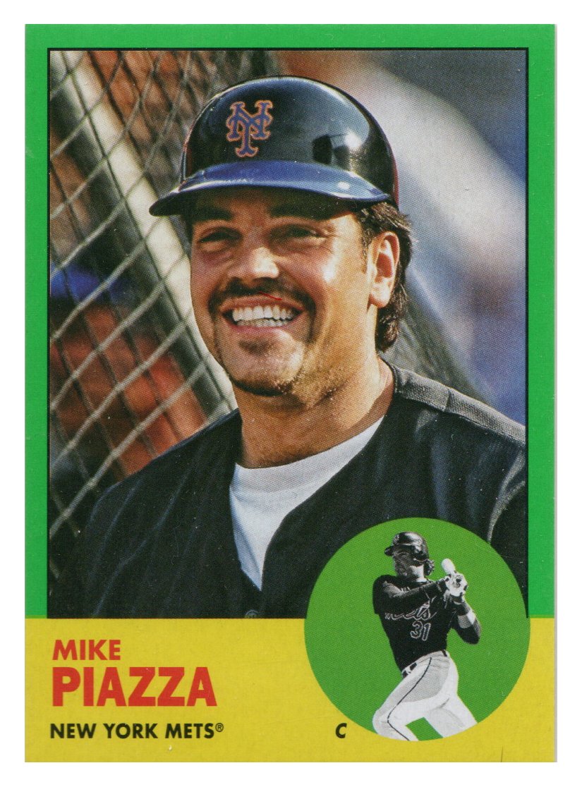 2022 Mike Piazza Topps Stadium Club RAINBOW FOIL 09/25 #139 New York M