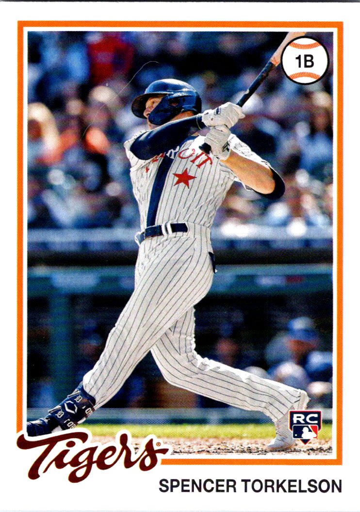 SPENCER TORKELSON RC 2022 Topps Archives #131 Baseball Card - Detroit Tigers