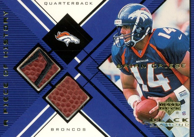 : Autograph Warehouse 639193 Mike Anderson Player Worn Jersey  Patch Football Card - Denver Broncos 2003 Upper Deck Deans List Honor Roll  - No.DLAN : Everything Else