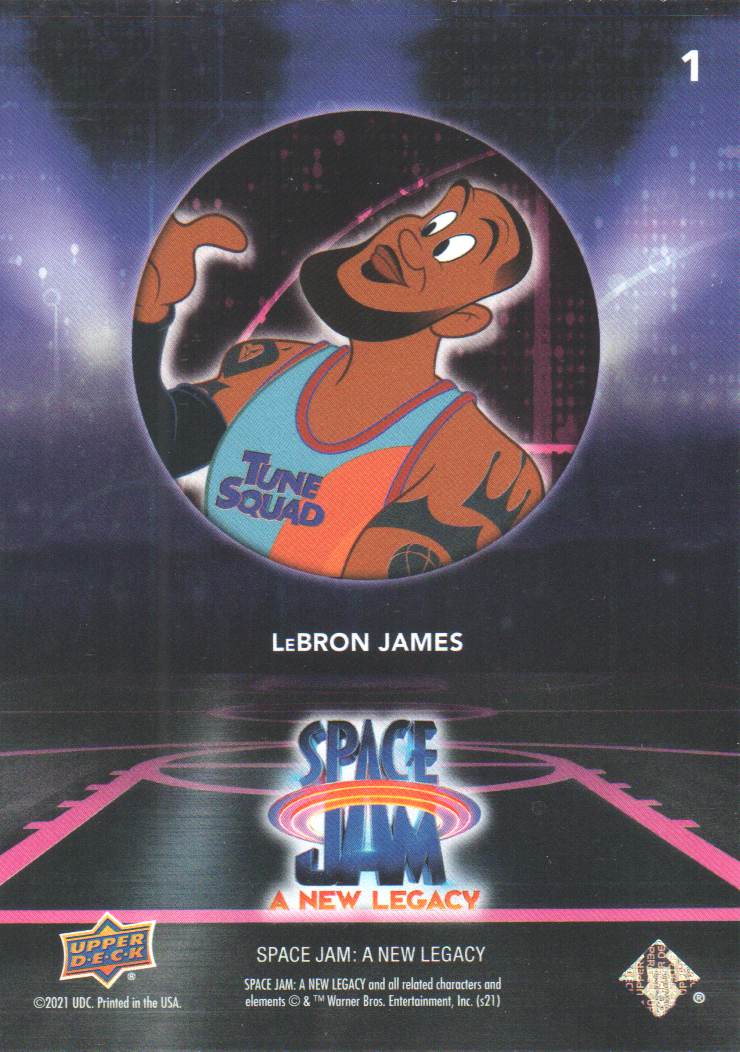 2021 Space Jam A New Legacy #1 LeBron James Cartoon - NM-MT ...