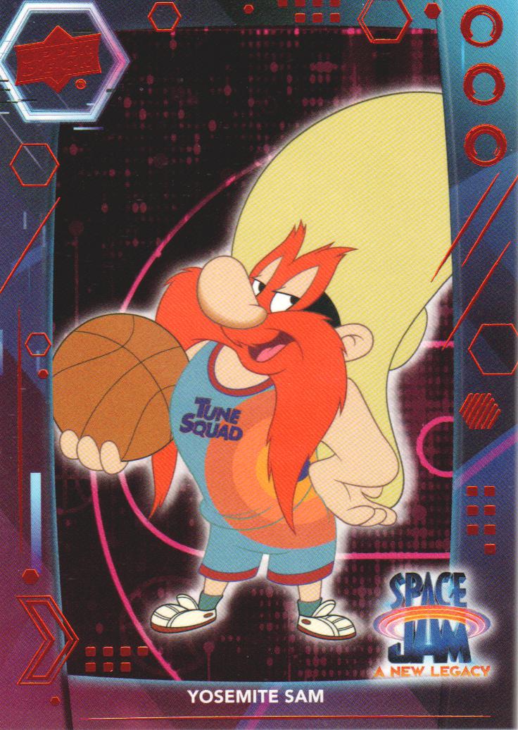 2021 Upper Deck Space Jam A New Legacy Neon Orange 4 Yosemite Sam NM