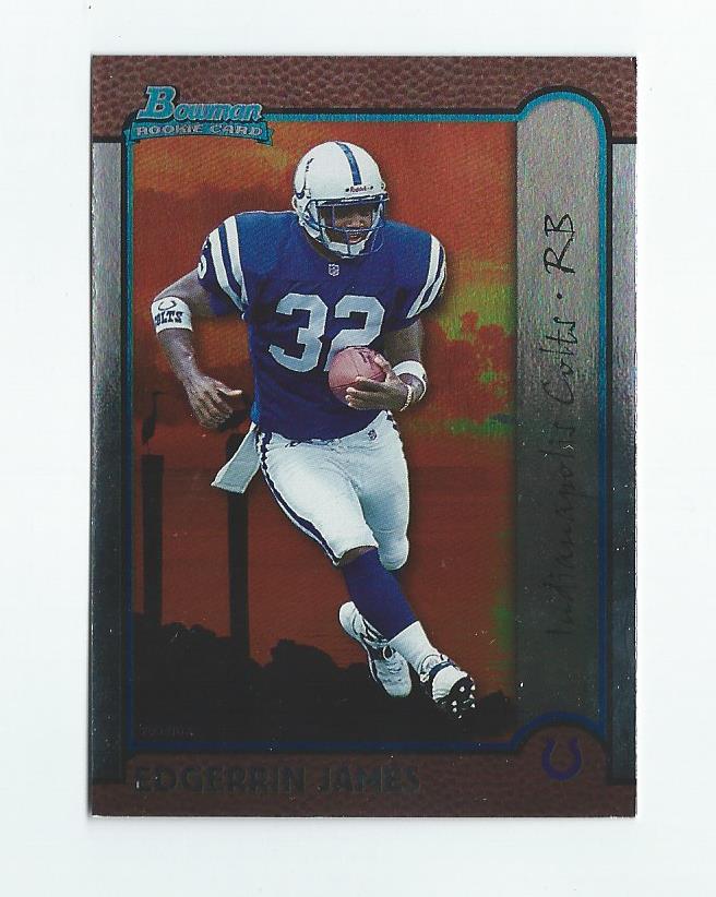 1999 Bowman Interstate #161 Edgerrin James
