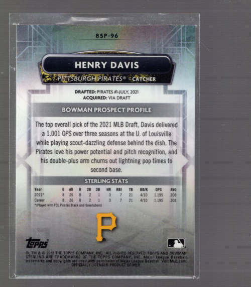 B5107- 2022 Bowman Sterling Baseball Assorted Cards -You Pick- 15+ FREE US SHIP - Picture 87 of 177