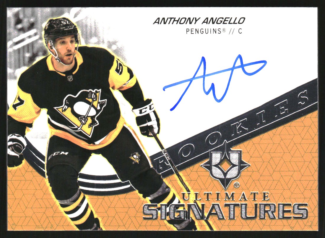 2020-21 Ultimate Collection Ultimate Signatures Rookies #USRAN Anthony Angello D