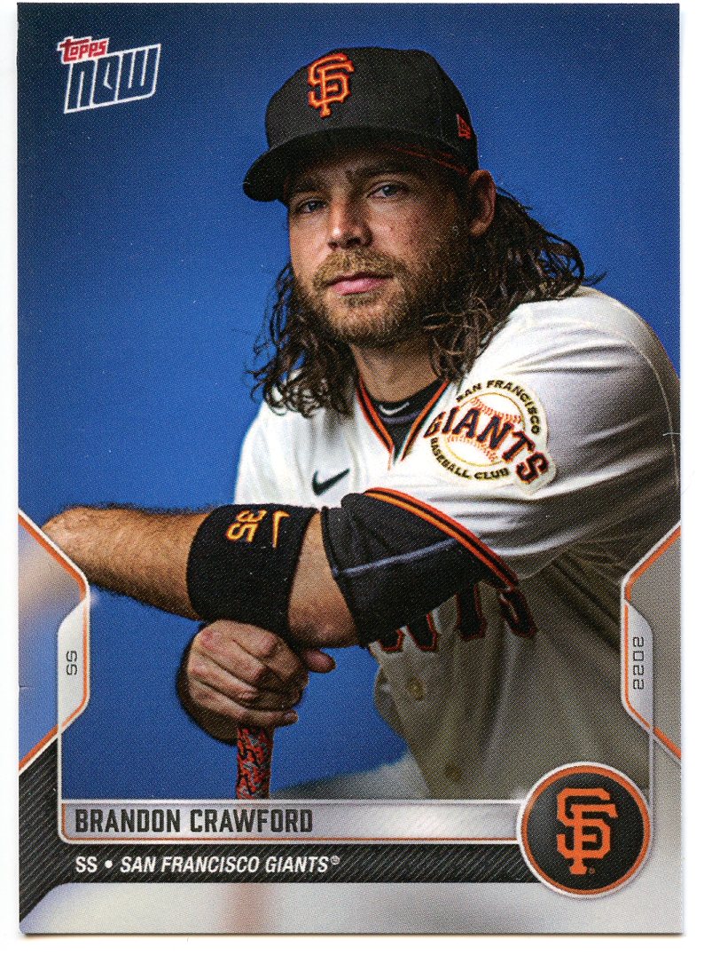 2022 Topps Now Road to Opening Day #OD436 Brandon Crawford/180*