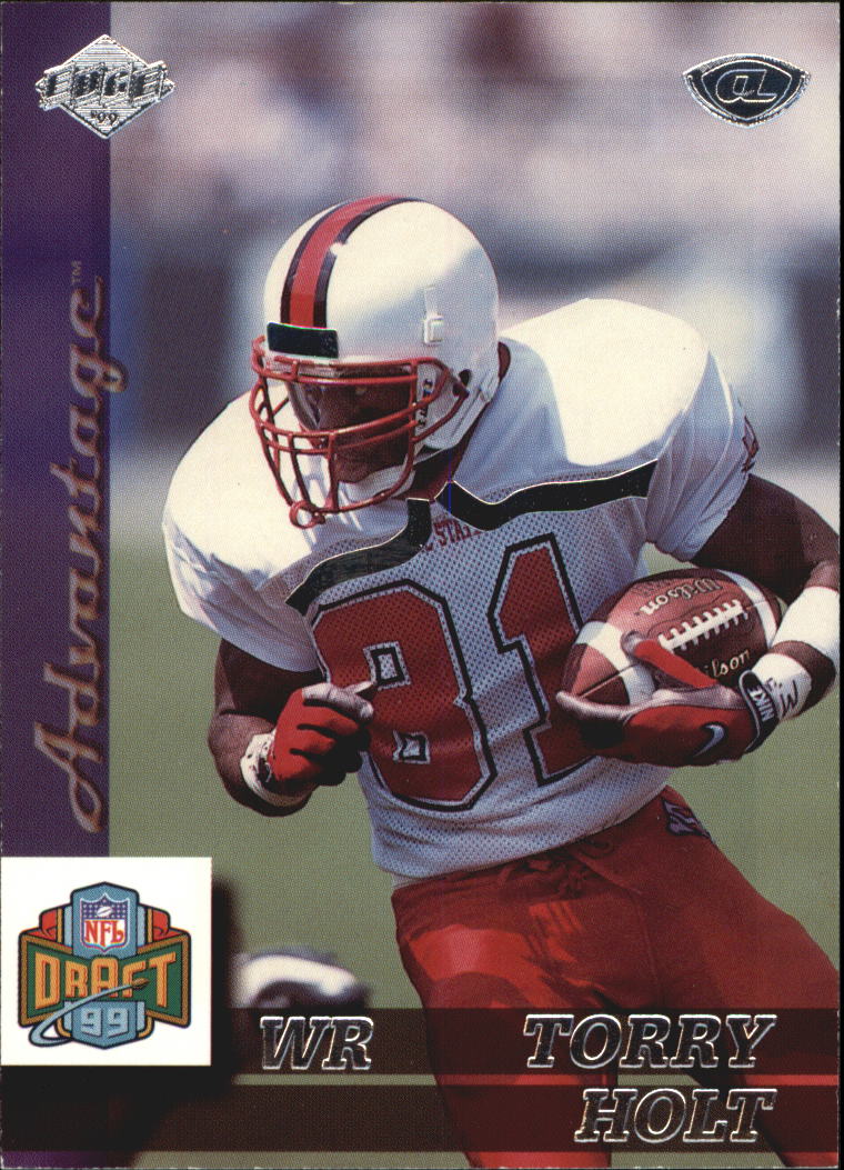 1999 Collector's Edge Advantage #167 Torry Holt RC UER/(incorrect college on back)