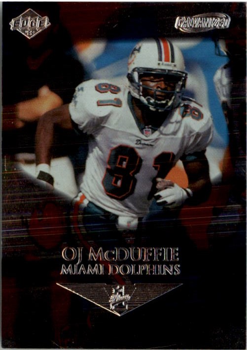 1999 Collector's Edge First Place Galvanized #80 O.J. McDuffie