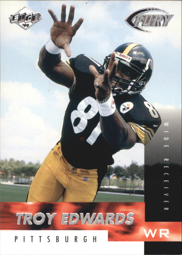 1999 Collector's Edge Fury #164 Troy Edwards RC