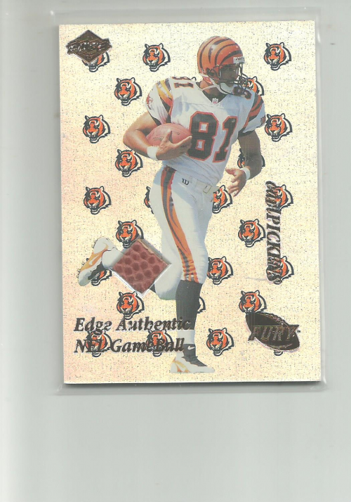 1999 Collector's Edge Fury Game Ball #CP Carl Pickens