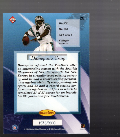 B1990- 1999 Collector's Edge Masters FB 1-200 +Ins -You Pick- 15+ FREE US SHIP - Picture 363 of 425