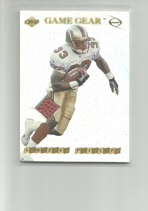 1999 Collector's Edge Odyssey GameGear #GG7 Lawrence Phillips/406