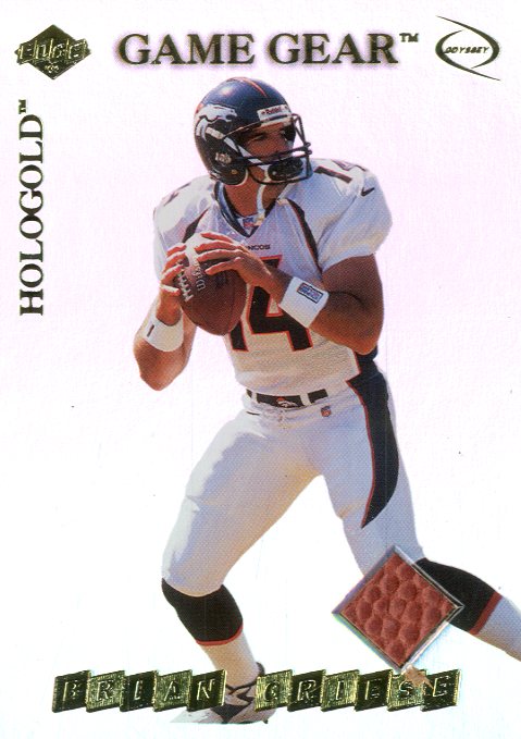 1999 Collector's Edge Odyssey GameGear Hologold #BG Brian Griese