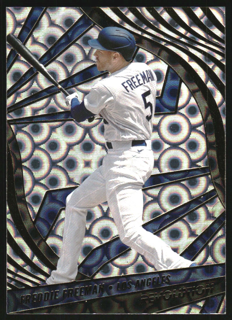 2022 Panini Chronicles Revolution Groove #56 Freddie Freeman