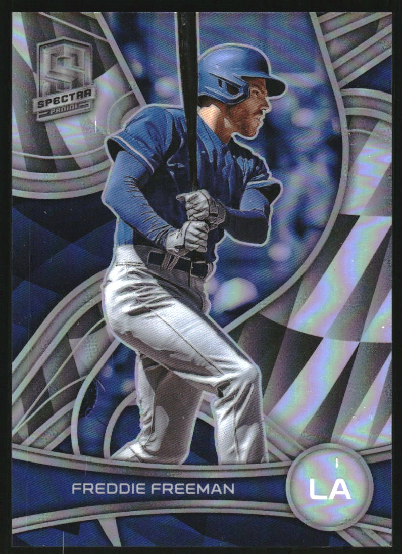 2022 Panini Chronicles Spectra Holo #75 Freddie Freeman