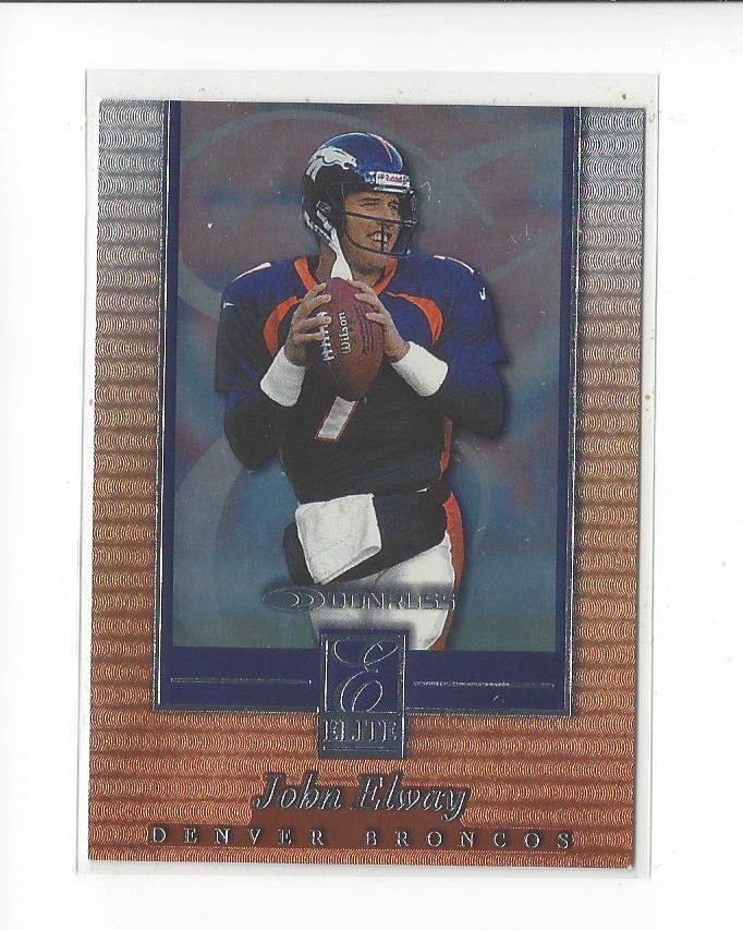 1999 Donruss Elite Inserts #EL7 John Elway