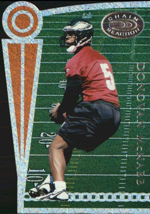 1999 Donruss Preferred QBC Chain Reaction #2A Donovan McNabb