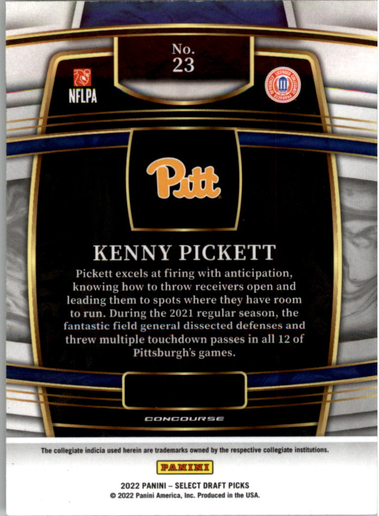 2022 Select Draft Picks Blue Football Card Pick