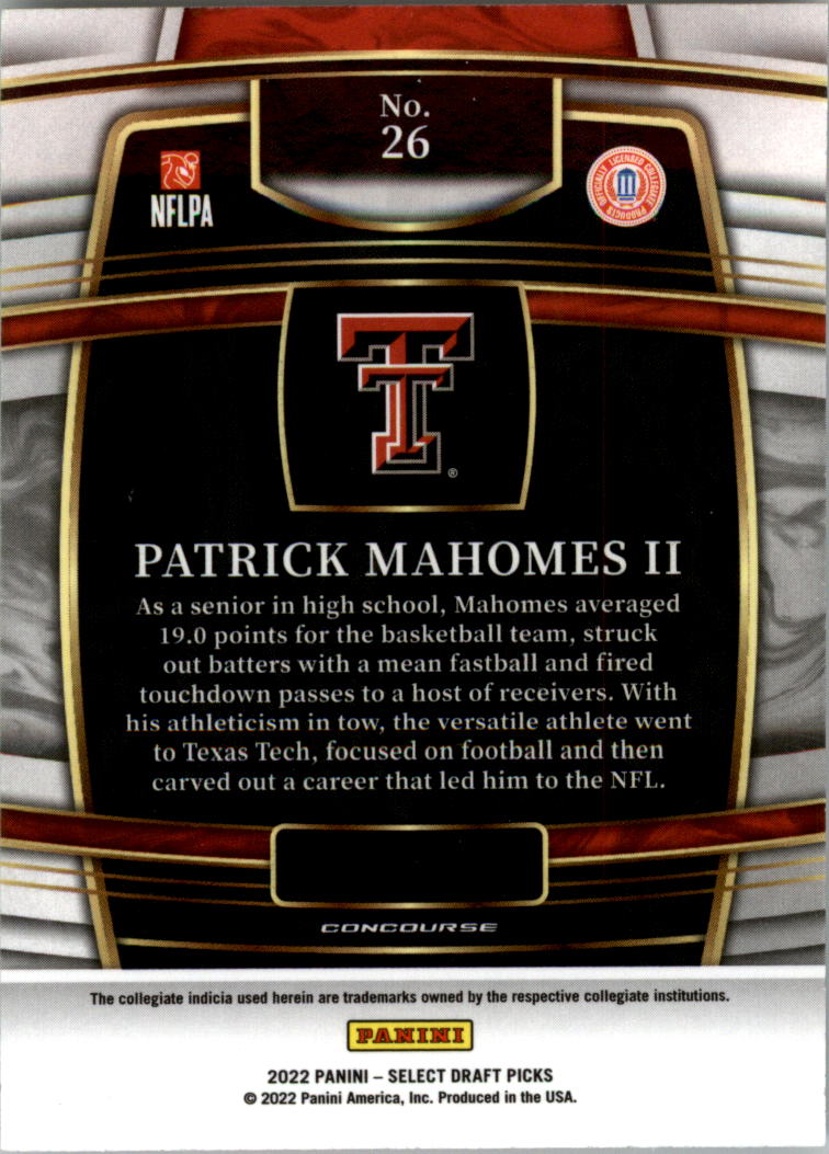 2022 Select Draft Picks Blue Football Card Pick