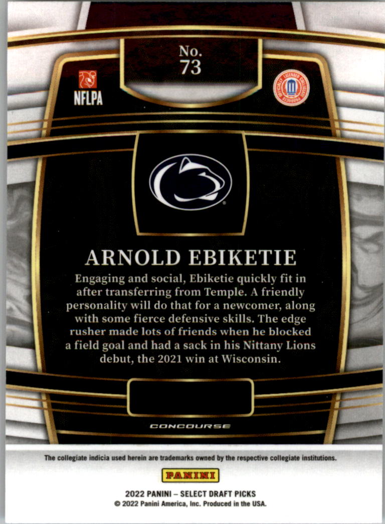 2022 Select Draft Picks Blue Football Card Pick