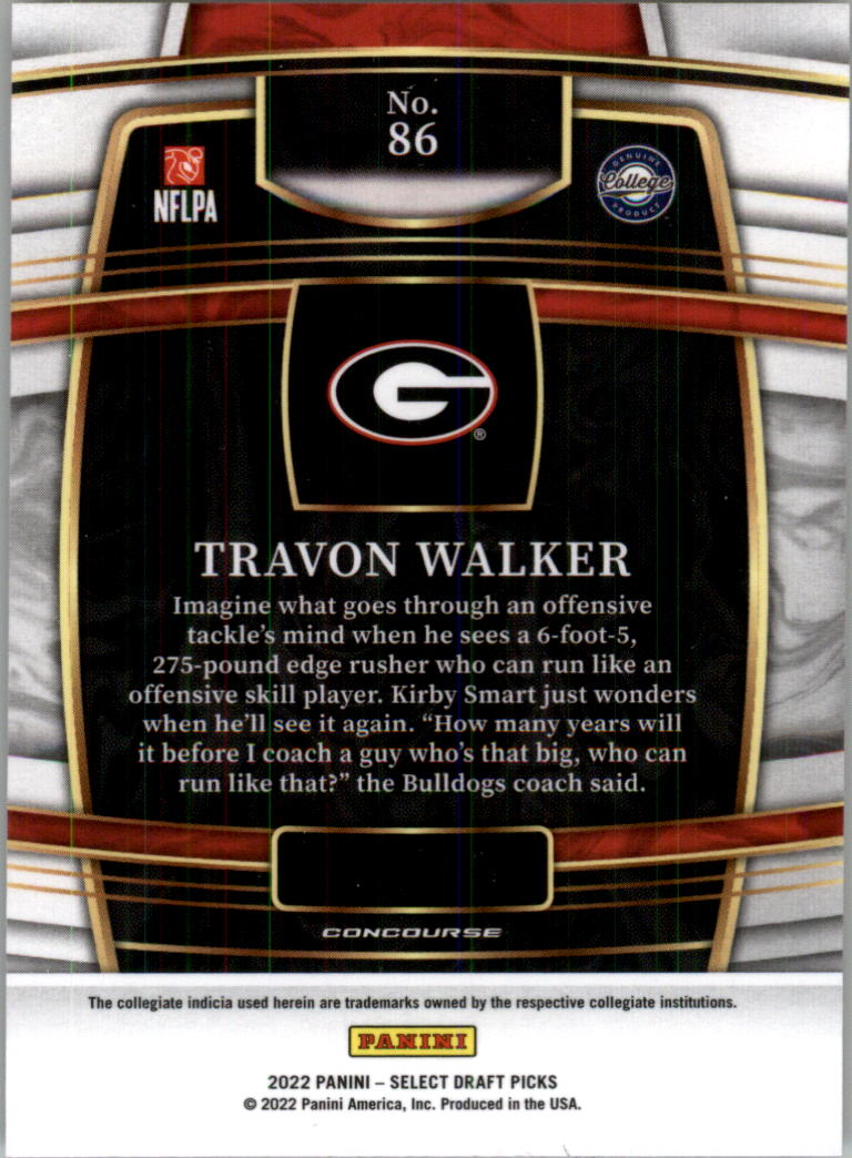 2022 Select Draft Picks Blue Football Card Pick