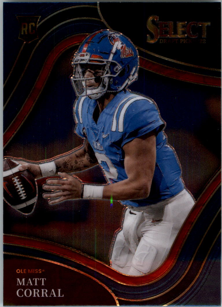 2022 Select Draft Picks Blue Football Card Pick