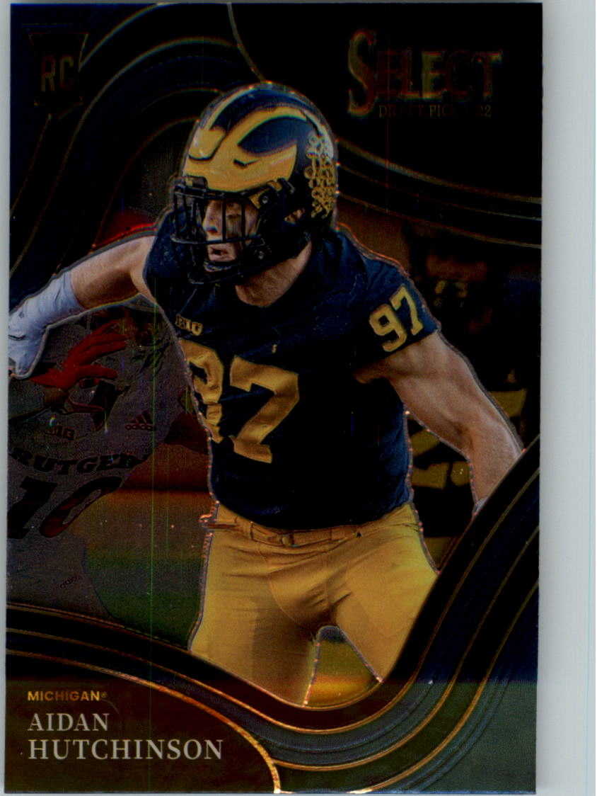 2022 Select Draft Picks Blue Football Card Pick