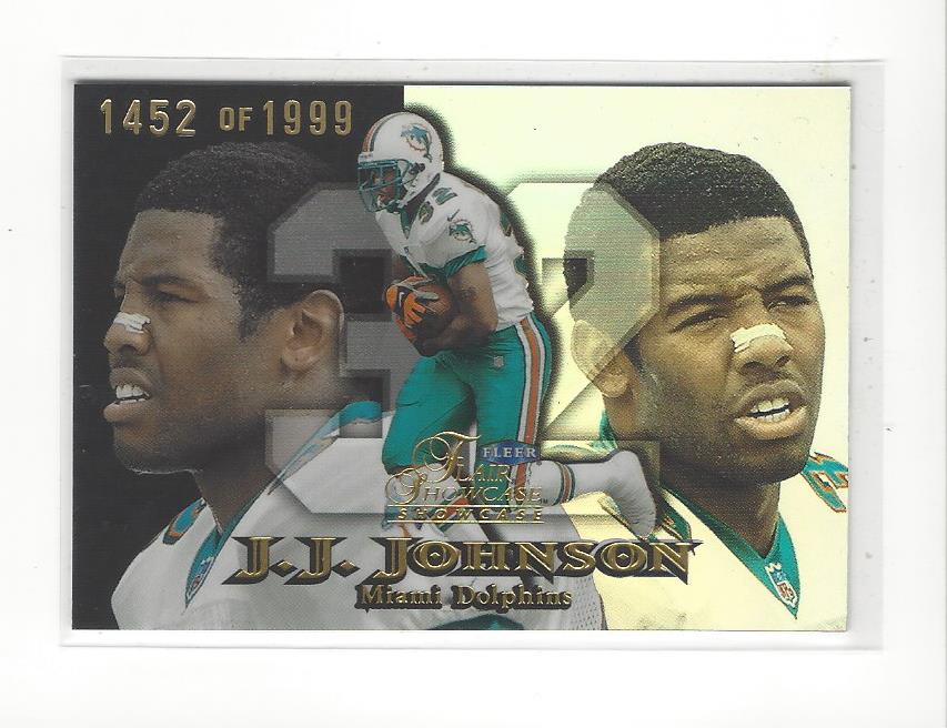 1999 Flair Showcase #177 James Johnson RC