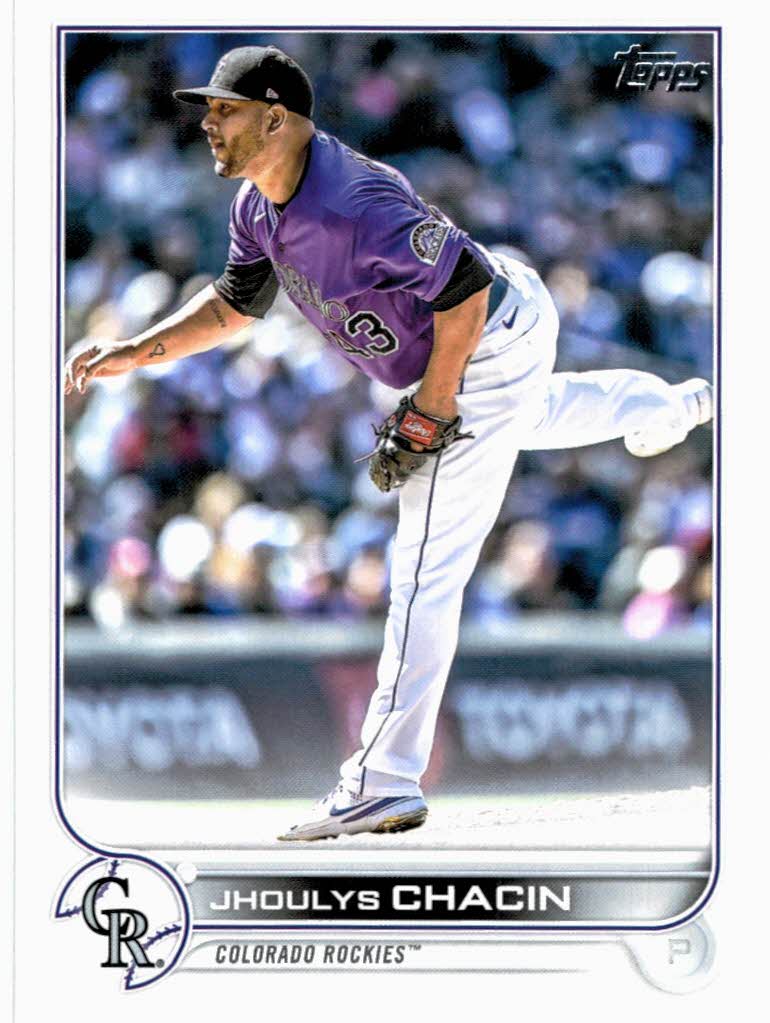 2022 Topps Update #US40 Jhoulys Chacin