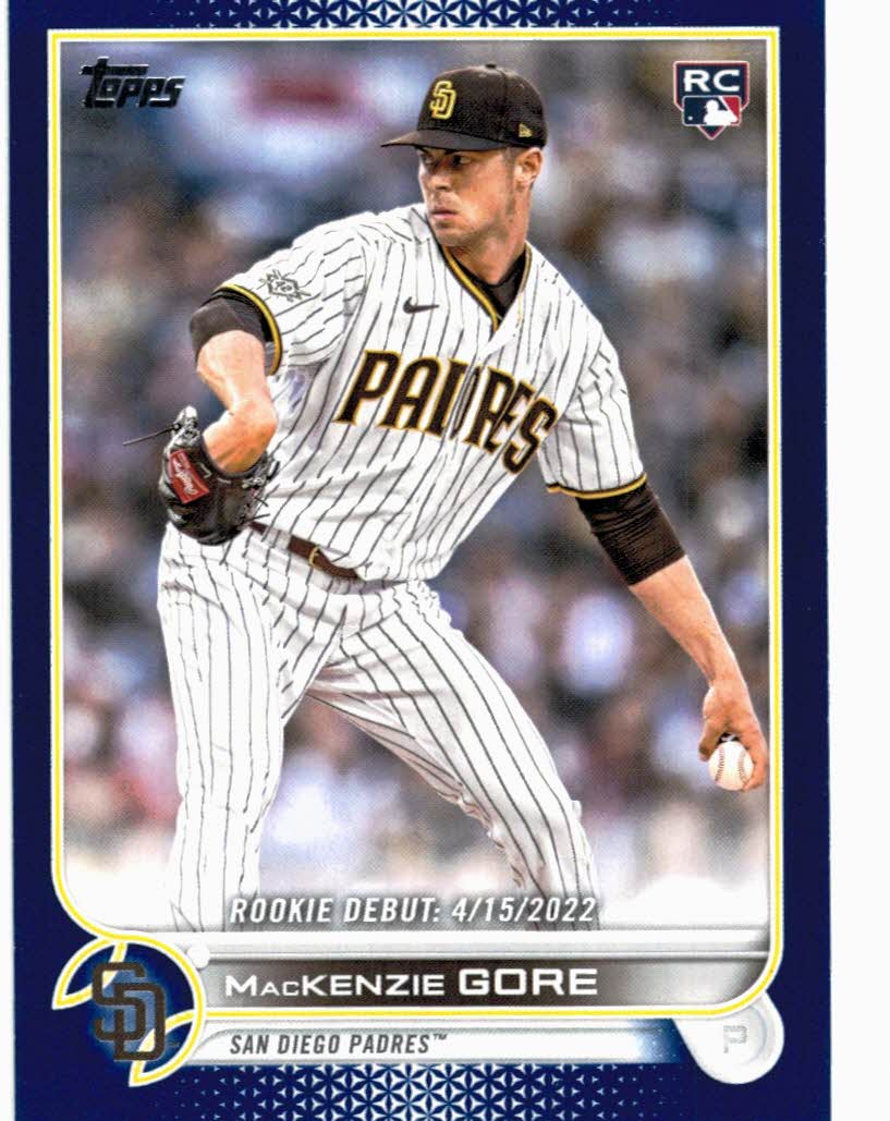  2022 Topps Update Rainbow Foil #US294 MacKenzie Gore