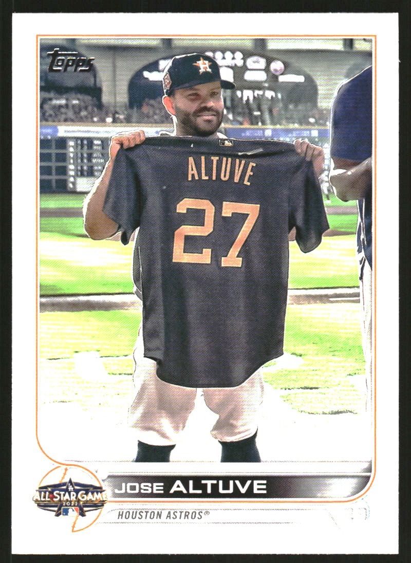 2022 Topps Update '22 All Star Game #ASG9 Jose Altuve