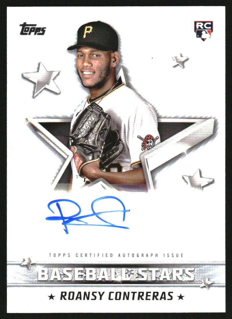 2022 Topps Update Baseball Stars Autographs #BSARC Roansy Contreras