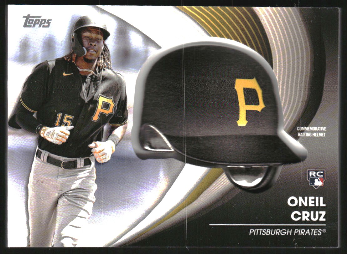 2022 Topps Update Commemorative Batting Helmet #BHOC Oneil Cruz