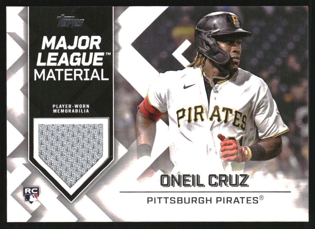 2022 Topps Update Major League Materials #MLMOC Oneil Cruz