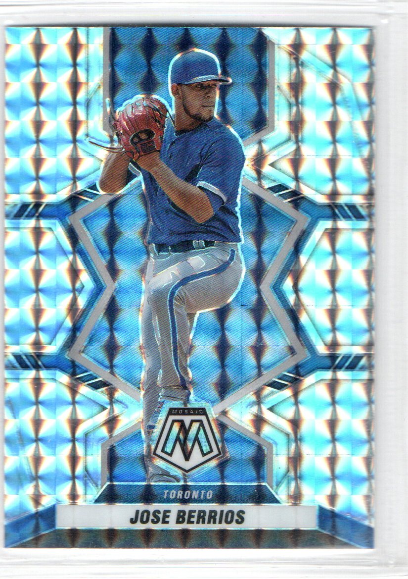 Jose Berrios 2022 Stadium Club Red Foil #74 Toronto Blue Jays