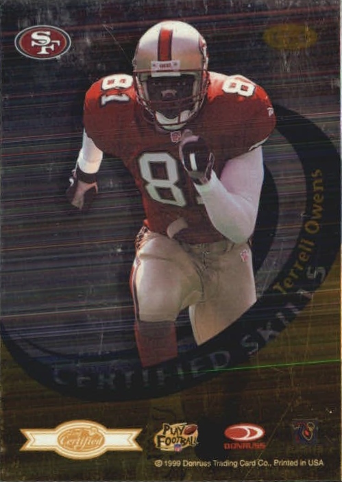 1999 Leaf Certified Skills #CS6 Antonio Freeman/Terrell Owens