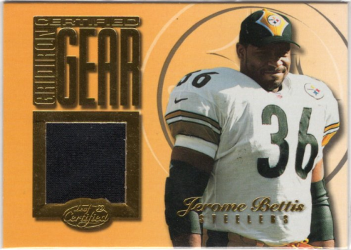 1999 Leaf Certified Gridiron Gear #JB36 Jerome Bettis